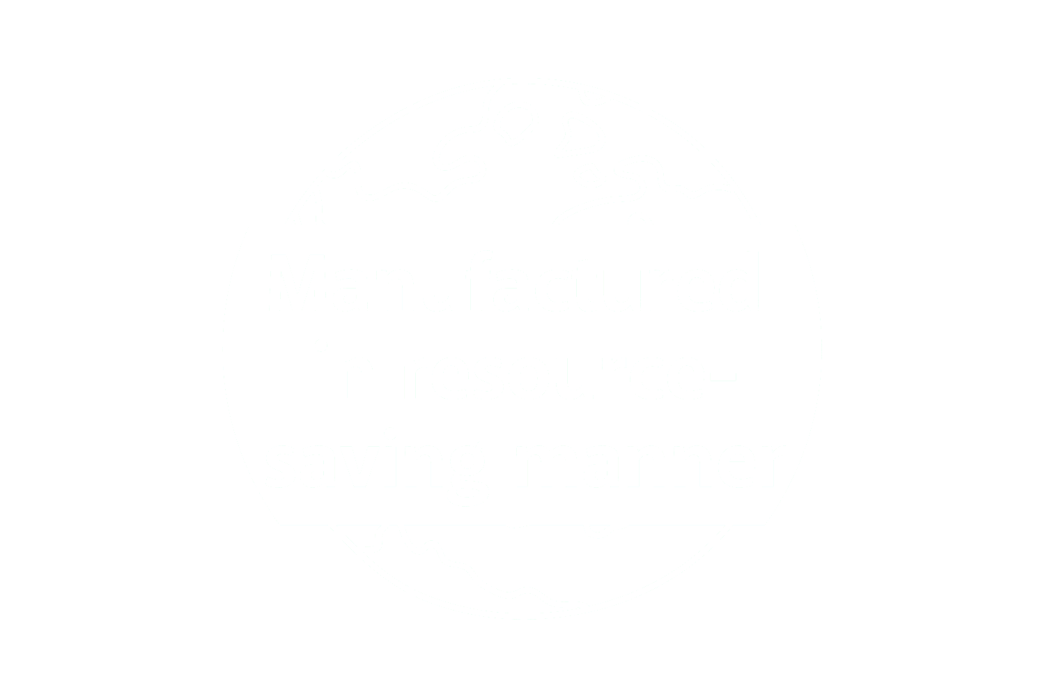 Manufactured in resource-saving manner