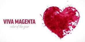 Color of the year 2023 'Viva Magenta'