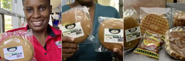 Produkte auf der Basis von Brotfrucht Quelle: http://w.jamaica-star.com/article/news/20220610/former-teacher-serves-unique-breadfruit-treats#slideshow-1
